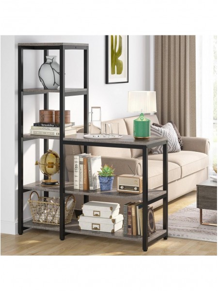 Стелаж Etagere 5-ярусний для дому , сірий