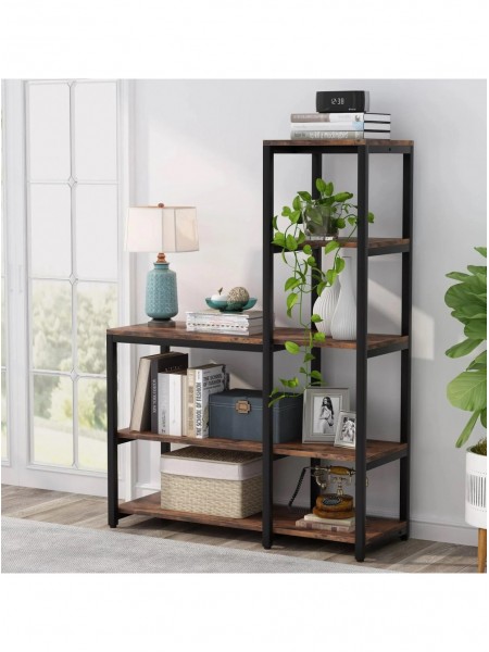 Стелаж Etagere 5-ярусний для дому, коричневий