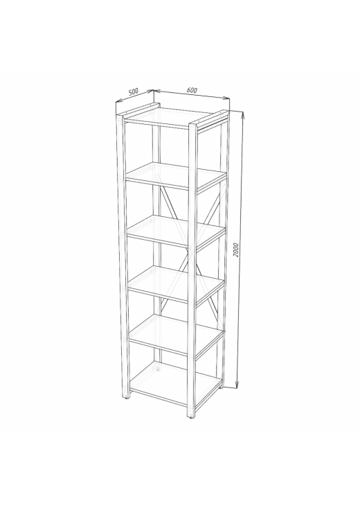 Стелаж LOFT 601