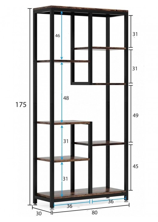Стелаж Skiff 8 , білий