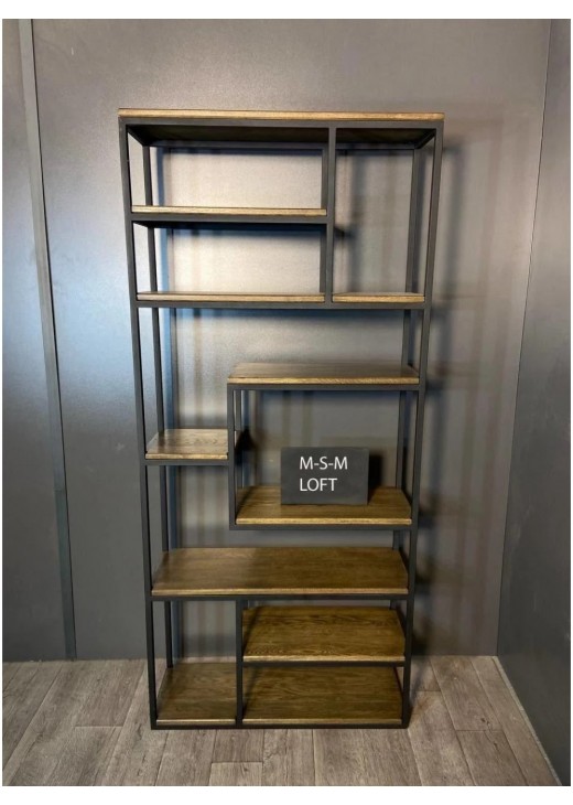 Стелаж відкриті полиці 200х90х30 см