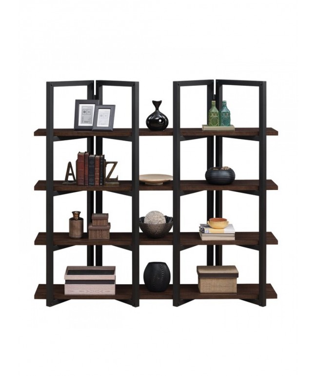 Стелаж MSMLOFT  — металевий каркас, (170×180×40 см)