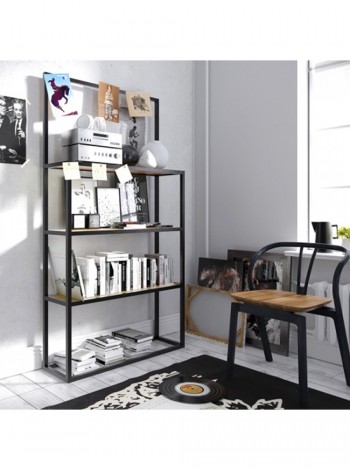Стелаж для дому в стилі MSMLOFT, каркас металевий 
