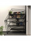 Стелаж для дому в стилі MSMLOFT, каркас металевий 