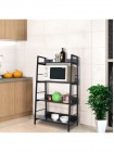 Стелаж для дому в стилі MSMLOFT, каркас металевий 