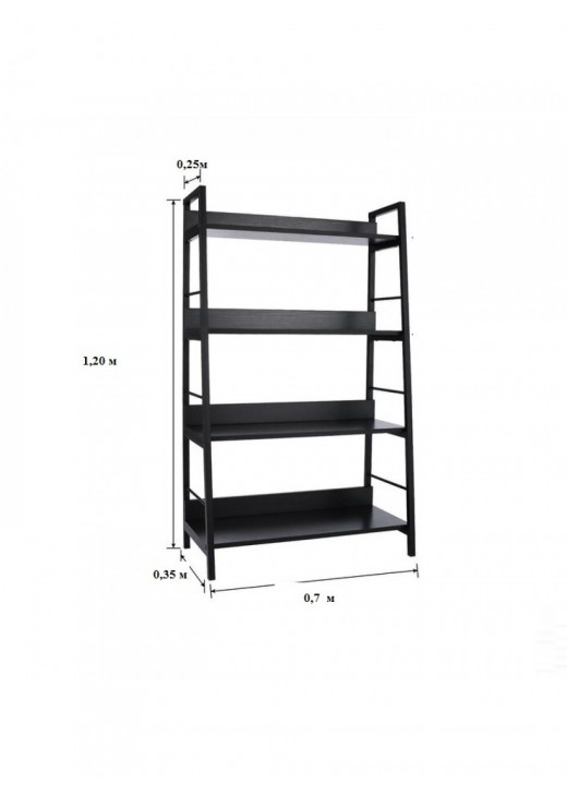 Стелаж для дому в стилі MSMLOFT, каркас металевий Стелаж для дому в стилі MSMLOFT, каркас металевий