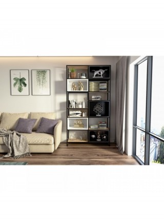 Стелаж для дому в стилі MSMLOFT,каркас металевий
