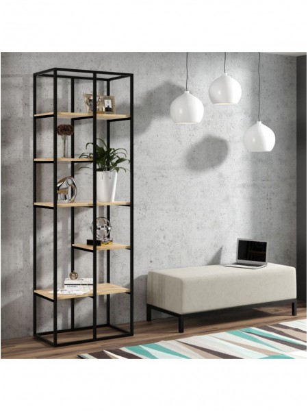 Стелаж для дому металевий у стилі MSMLOFT