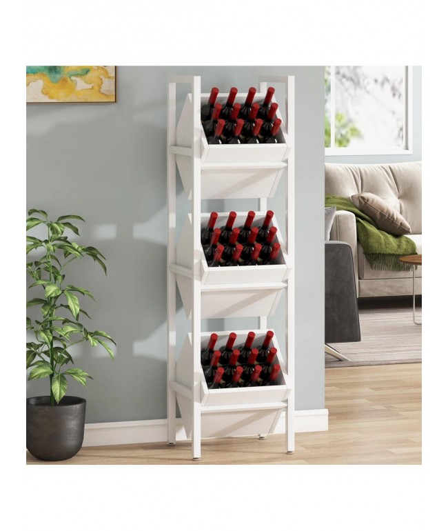 Стелаж для напоїв JW0237 — 130×36×30 см, 3 полиці