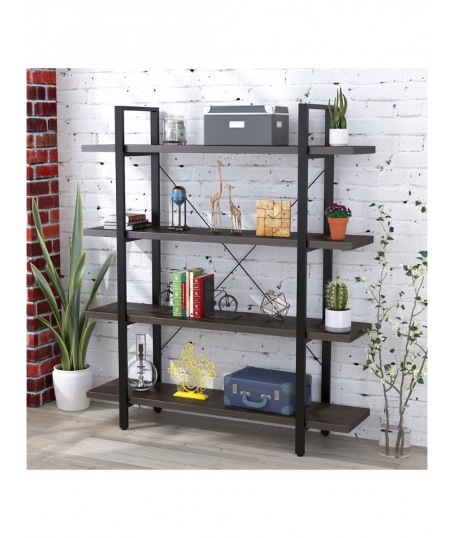 Стелаж Сингл-4-135  MSMLOFT — міцний та стильний стелаж у стилі лофт