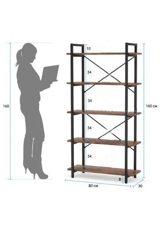 Стелаж Etagere 6 5-ярусний Стелаж Etagere 6 5-ярусний