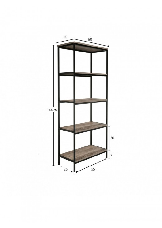 5-ярусний стелаж Alkesh