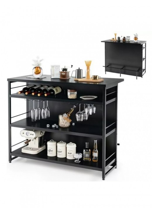 Барна шафа в індустріальному стилі