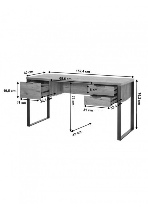 Комп'ютерний стіл Draylen Комп'ютерний стіл Draylen