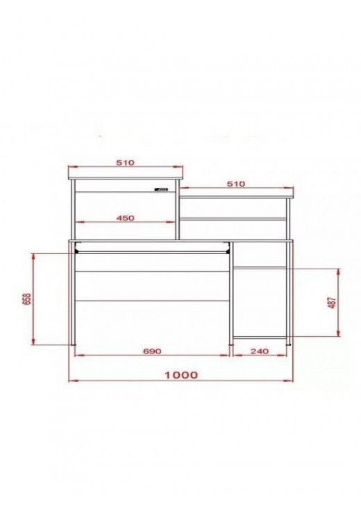 Комп'ютерний стіл Mosconi