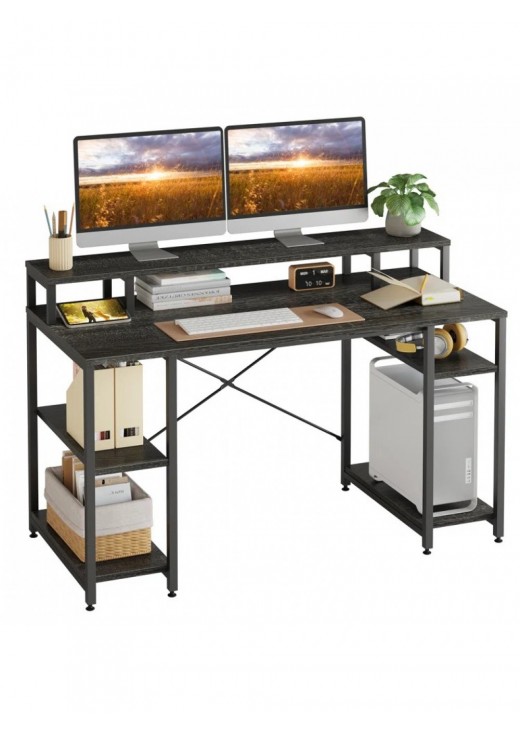 Комп'ютерний стіл із полицею для монітора Комп'ютерний стіл із полицею для монітора