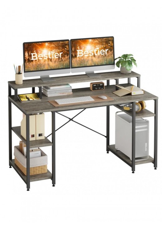 Комп'ютерний стіл із полицею для монітора Комп'ютерний стіл із полицею для монітора