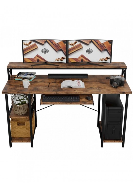 Комп'ютерний стіл на металевій основі Комп'ютерний стіл на металевій основі