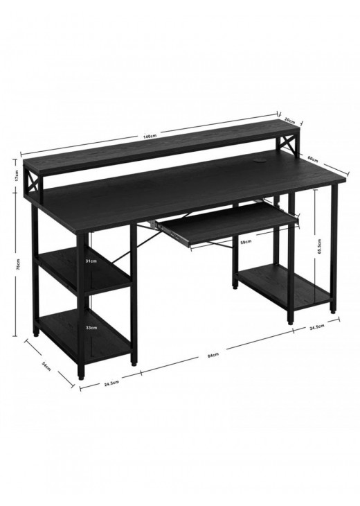 Комп'ютерний стіл на металевій основі Комп'ютерний стіл на металевій основі