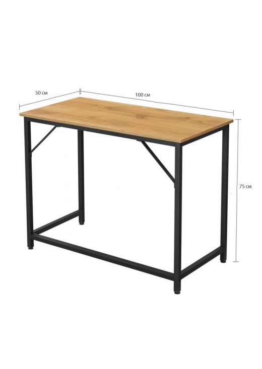 Письмовий стіл на металевій основі Письмовий стіл на металевій основі