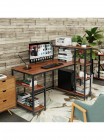 Стіл комп’ютерний з полицями MSMLOFT
