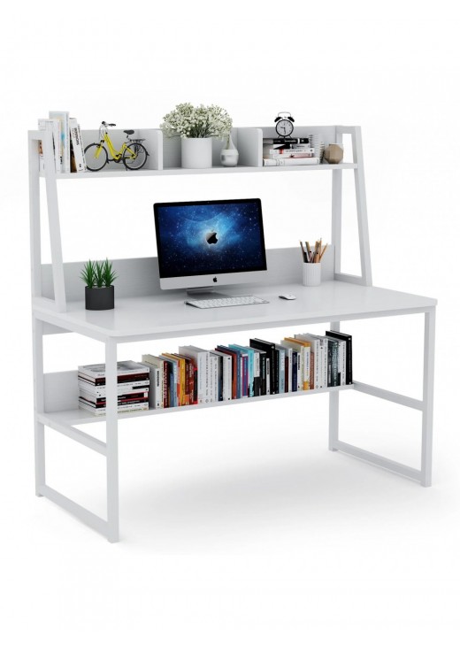 Стіл комп’ютерний з книжковою полицею