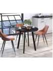 Круглий обідній стіл Лерой Loft Design MSMLOFT