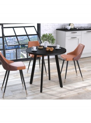Круглий обідній стіл Лерой Loft Design MSMLOFT