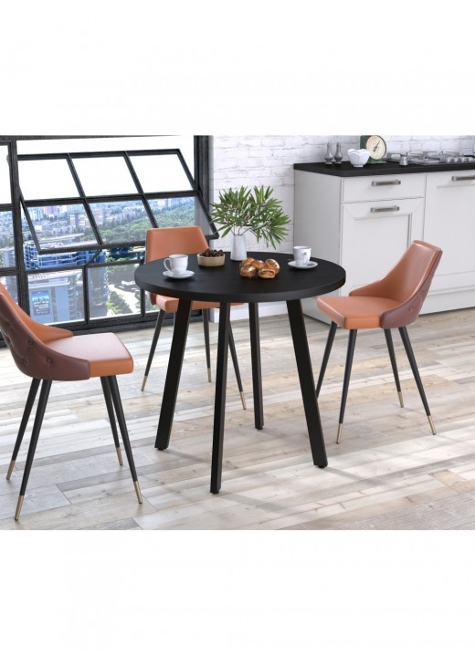 Круглий обідній стіл Лерой MSMLOFT Круглий обідній стіл Лерой MSMLOFT