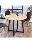 Круглий стіл Бланк D1000 Loft Design  MSMLOFT