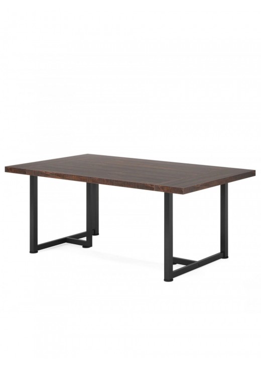 Обідній стіл, прямокутний кухонний стіл на 4-6 осіб Обідній стіл, прямокутний кухонний стіл на 4-6 осіб