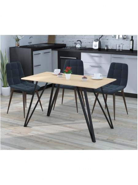 Стіл обідній Ліма 120-65 Loft Design  MSMLOFT