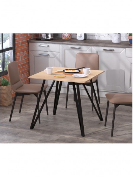 Стіл обідній Ліма 80-80 Loft Design  MSMLOFT