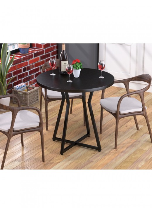 Круглий обідній стіл Кейтлін MSMLOFT Круглий обідній стіл Кейтлін MSMLOFT