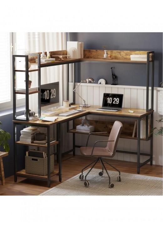 Комп'ютерний стіл Vouaux L-подібний