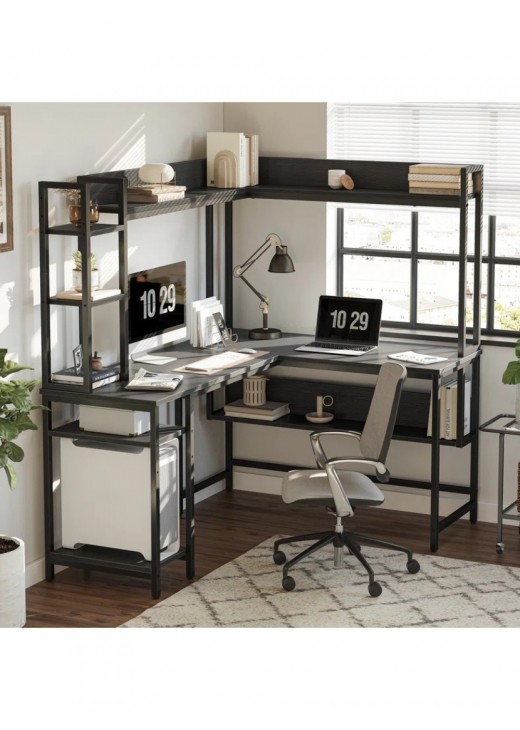 Комп'ютерний стіл Vouaux L-подібний