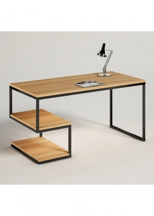 Стіл письмовий в стилі MSMLOFT, каркас металевий