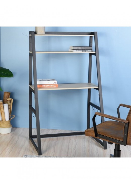 Стіл письмовий MSMLOFT з металевим каркасом — 90 × 60 × 150 см