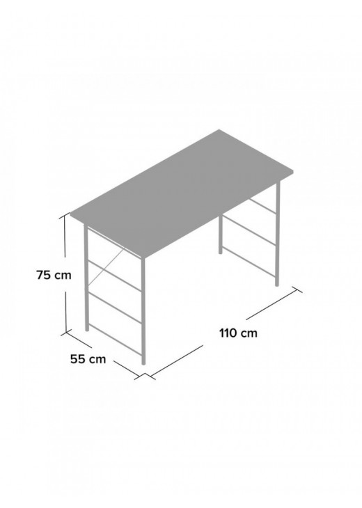 Стіл письмовий у стилі MSMLOFT, каркас металевий Стіл письмовий у стилі MSMLOFT, каркас металевий