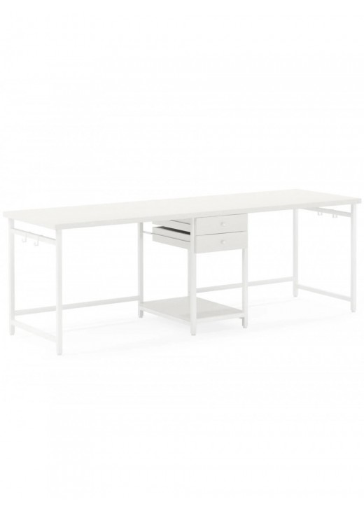 Стіл подвійний із ящиками Стіл подвійний із ящиками