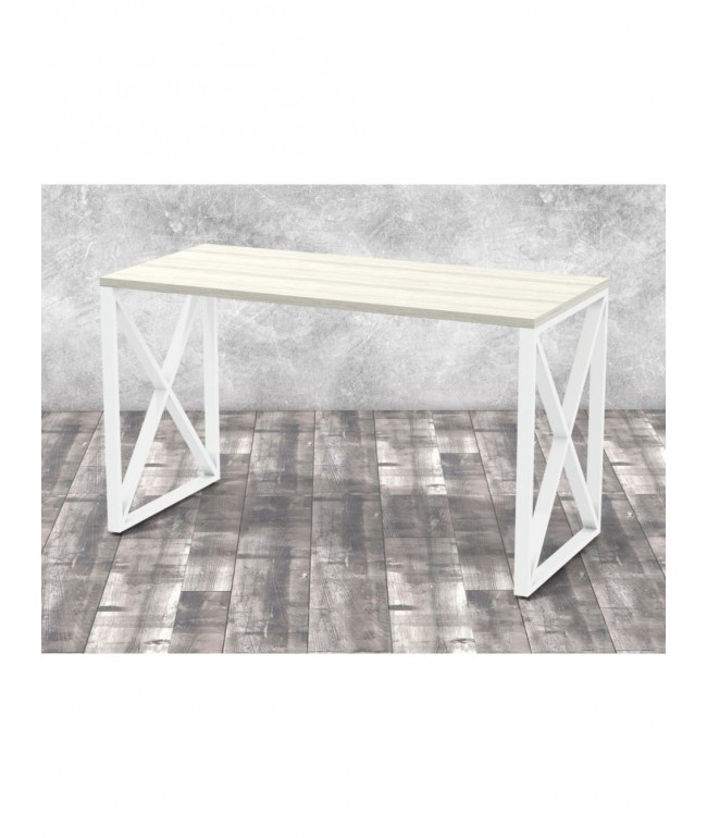 Письмовий стіл Айсберг 06 (білий/дуб) — MSMLOFT