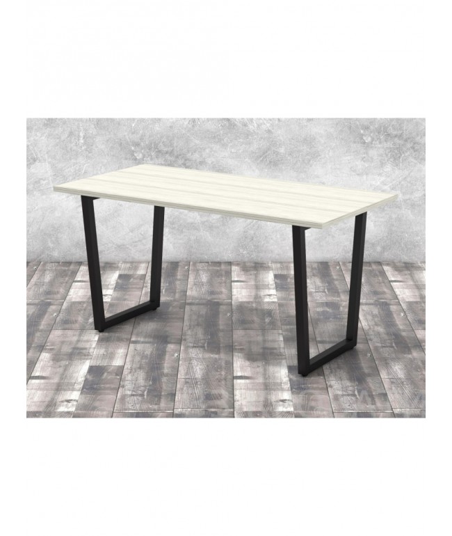 Письмовий стіл Айсберг Loft-08 чорний/білий — MSM Loft