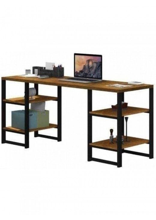 Письмовий стіл Innovare з 4 полицями , горіх