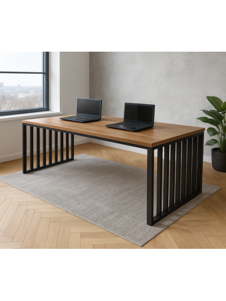 Стіл двомісний 75х200х70 см