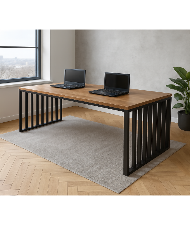 Стіл двомісний, мінімалістичний MSMLOFT