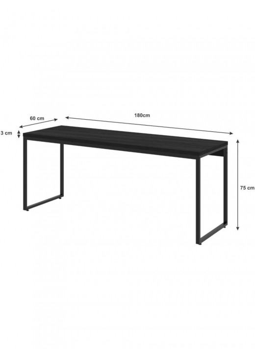 Директорський стіл , чорний