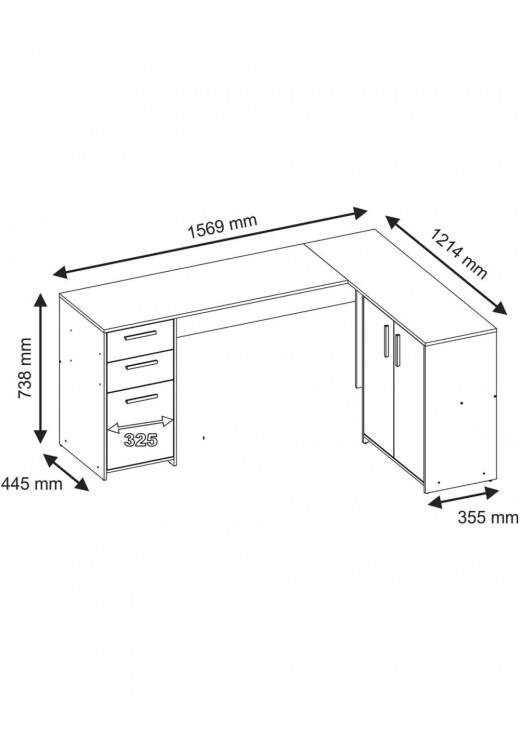 Офісний стіл Móveis Офісний стіл Móveis