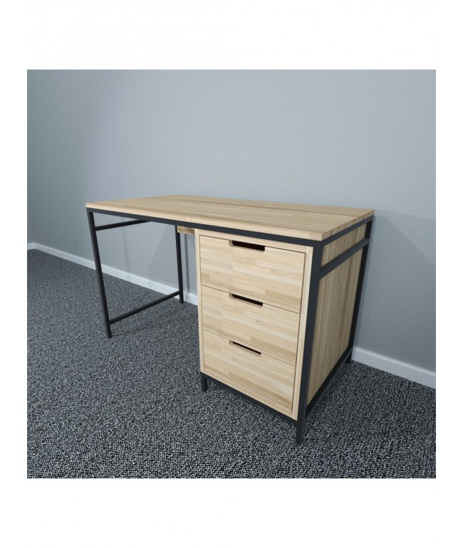 Письмовий стіл "Літл" у стилі Loft — 120 × 60 × 76 см