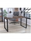 Письмовий стіл Loft design Q-135-32 Black MSMLOFT
