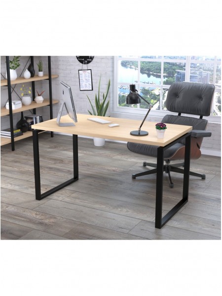 Письмовий стіл Loft design Q-135-32 Black MSMLOFT